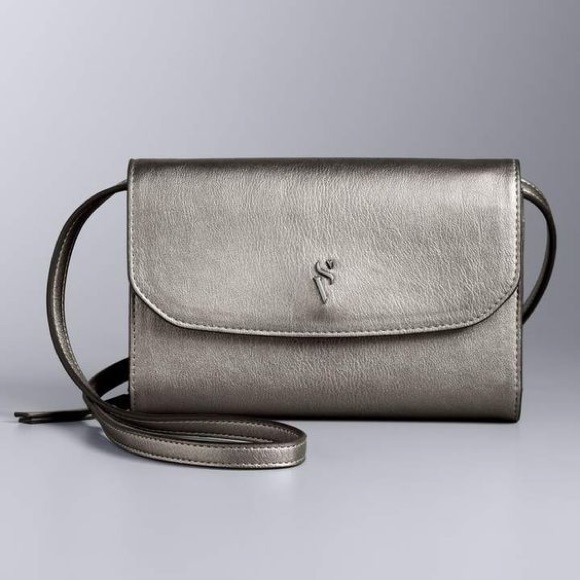 simply vera crossbody purse